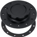 Billet Aluminum Easy Fill Fuel Cell Gas Cap With 12 Hole Cell Bung and Gasket — изображение 2