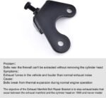 Exhaust Manifold Bolt Repair Kit For Driver's Front /Rear Passenger Front/Rear - Billede 3