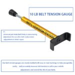 Belt Tension In Gauge, Adjustable 10 Pounds, with L Shaped Pad, Motorcycle Belt Tension Tool - Ảnh 4