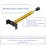 Belt Tension In Gauge, Adjustable 10 Pounds, with L Shaped Pad, Motorcycle Belt Tension Tool - Ảnh 5
