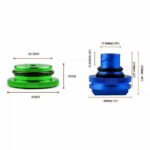Diesel Fuel Tank Caps DEF Cap Aluminum for 2013-2017 Dodge Ram 2500 3500 Cummins - Ảnh 6