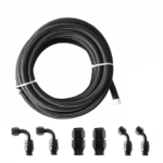 10/16/20FT 6AN CPE Fuel line Hose Braided Nylon Stainless Steel Oil Gas - Сурет 50