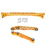 Billet Rear Lower Control Arm + Subframe Brace for Honda Civic 88-95 EG SL - Ảnh 21