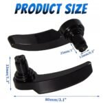 Motorcycle Saddle Bag Latch Kit for Harley-Davidson Road King 2014-2021 Black - Ảnh 3