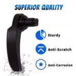 Motorcycle Saddle Bag Latch Kit for Harley-Davidson Road King 2014-2021 Black - Ảnh 2