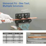 Tubing Straightener Brake Line Straightener for 3/16" - 1.0" Diameters Tubing - Ảnh 7