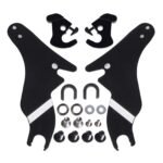 ⁦22" Motorcycle Sissy Bar Backrest Pad Compatible with Harley Touring Models (2009-2024）⁩ - الصورة ⁦5⁩