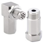 Stainless Steel Oxygen O2 Sensor CEL Eliminator Light  45°&90°& 0°   Adapter Mini Catalytic Convertor M18X1.5 Socket Plug - 圖片 23