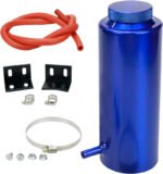 Universal Radiator Coolant Aluminum Catch Tank Overflow Reservoir 800ML Black - 圖片 9