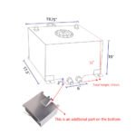 GSTP 15 Gallon Aluminum Street/Drift/Strip/Racing Fuel Cell Gas Tank+ Level Sender — изображение 7