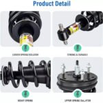 2x Front Shock Struts Magneride For 2007-2014 Chevy Tahoe GMC Cadillac Escalade - Image 2