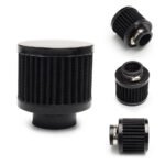 Universal 10AN Baffled Oil Catch Can Breather Can with Drain Valve 750ML Bundle and 10AN 5/8'' Fuel Line Fitting Kit Nylon Braided CPE Oil Hose - 圖片 12