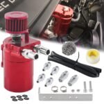 ⁦Baffled Oil Catch Can Kit Reservoir Tank with Breather Filter⁩ - الصورة ⁦15⁩