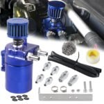 ⁦Baffled Oil Catch Can Kit Reservoir Tank with Breather Filter⁩ - الصورة ⁦14⁩