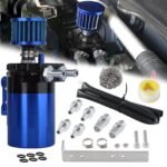 ⁦Baffled Oil Catch Can Kit Reservoir Tank with Breather Filter⁩ - الصورة ⁦17⁩