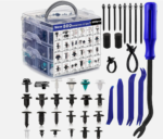 ⁦801Pcs/750Pcs/ 1000Pcs Car Retainer Auto Fasteners Push Trim Plastic Clips Pin Rivet Bumper Kit⁩ - الصورة ⁦22⁩