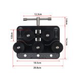 Tubing Straightener Brake Line Straightener for 3/16" - 1.0" Diameters Tubing - Ảnh 3