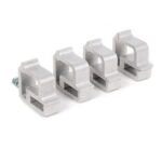 4 PCS Truck Cap Topper Camper Shell Mounting Clamps Heavy Duty Aluminum Silver – Vaizdas 11