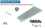 GSTP Door Hinge Pins and Bushing Kit 2 Door 4 Pin Fit for 94 - 04 Chevy GMC - Billede 2