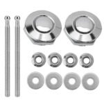 4 X Push Button Quick Release Hood Bonnet Pins Lock Clip Car Bumper Latch Kit - Сурет 11