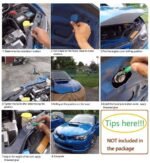 4 X Push Button Quick Release Hood Bonnet Pins Lock Clip Car Bumper Latch Kit - Сурет 16