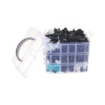 ⁦801Pcs/750Pcs/ 1000Pcs Car Retainer Auto Fasteners Push Trim Plastic Clips Pin Rivet Bumper Kit⁩ - الصورة ⁦10⁩