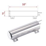 ⁦Polished Stainless Steel 20-24-32-50OZ Radiator Coolant Overflow Puke Tank Can⁩ - الصورة ⁦3⁩