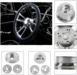 GSTP 5 & 6 Hole Billet Steering Wheel Hub Adapter for GM Chevrolet Models Replacement - 圖片 3
