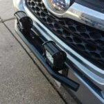 23" Bull Bar Front Bumper License Plate Holder Mount Bracket for LED Light Bar – Vaizdas 8