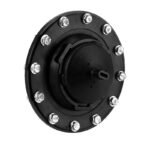 Black Fire-Resistant Gas Tank Filler Cap 150mm with Air Vent - Compatible with Honda CBR, CB Series - Сурет 10