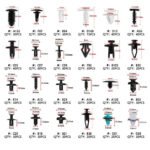 ⁦801Pcs/750Pcs/ 1000Pcs Car Retainer Auto Fasteners Push Trim Plastic Clips Pin Rivet Bumper Kit⁩ - الصورة ⁦3⁩