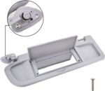Left Driver & Right Passenger Side Sun Visor for Honda Civic 2006-2011 Light Gray 83280-SNA-A01ZC - Ảnh 2