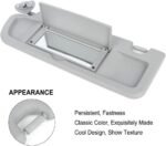 Left Driver & Right Passenger Side Sun Visor for Honda Civic 2006-2011 Light Gray 83280-SNA-A01ZC - Ảnh 4