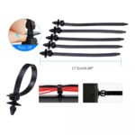 ⁦801Pcs/750Pcs/ 1000Pcs Car Retainer Auto Fasteners Push Trim Plastic Clips Pin Rivet Bumper Kit⁩ - الصورة ⁦14⁩