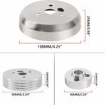 GSTP 5 & 6 Hole Billet Steering Wheel Hub Adapter for GM Chevrolet Models Replacement - 圖片 6