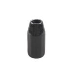 ⁦Universal Forged Carbon Fiber Manual Gear Gear Shift Knob Lever Shifter Black⁩ - الصورة ⁦4⁩