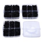 ⁦801Pcs/750Pcs/ 1000Pcs Car Retainer Auto Fasteners Push Trim Plastic Clips Pin Rivet Bumper Kit⁩ - الصورة ⁦15⁩