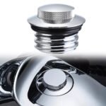⁦Vented Flush Mount CNC Fuel Tank Gas Cap Pop up for Harley⁩ - الصورة ⁦7⁩