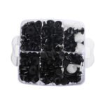 ⁦801Pcs/750Pcs/ 1000Pcs Car Retainer Auto Fasteners Push Trim Plastic Clips Pin Rivet Bumper Kit⁩ - الصورة ⁦7⁩