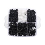⁦801Pcs/750Pcs/ 1000Pcs Car Retainer Auto Fasteners Push Trim Plastic Clips Pin Rivet Bumper Kit⁩ - الصورة ⁦8⁩