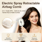 Electric Spray Air Cushion Massage Comb - Сурет 8