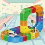 DIY Cube Track – Creatief & Actief – Creatieve DIY Treinbaan – Vaizdas 11